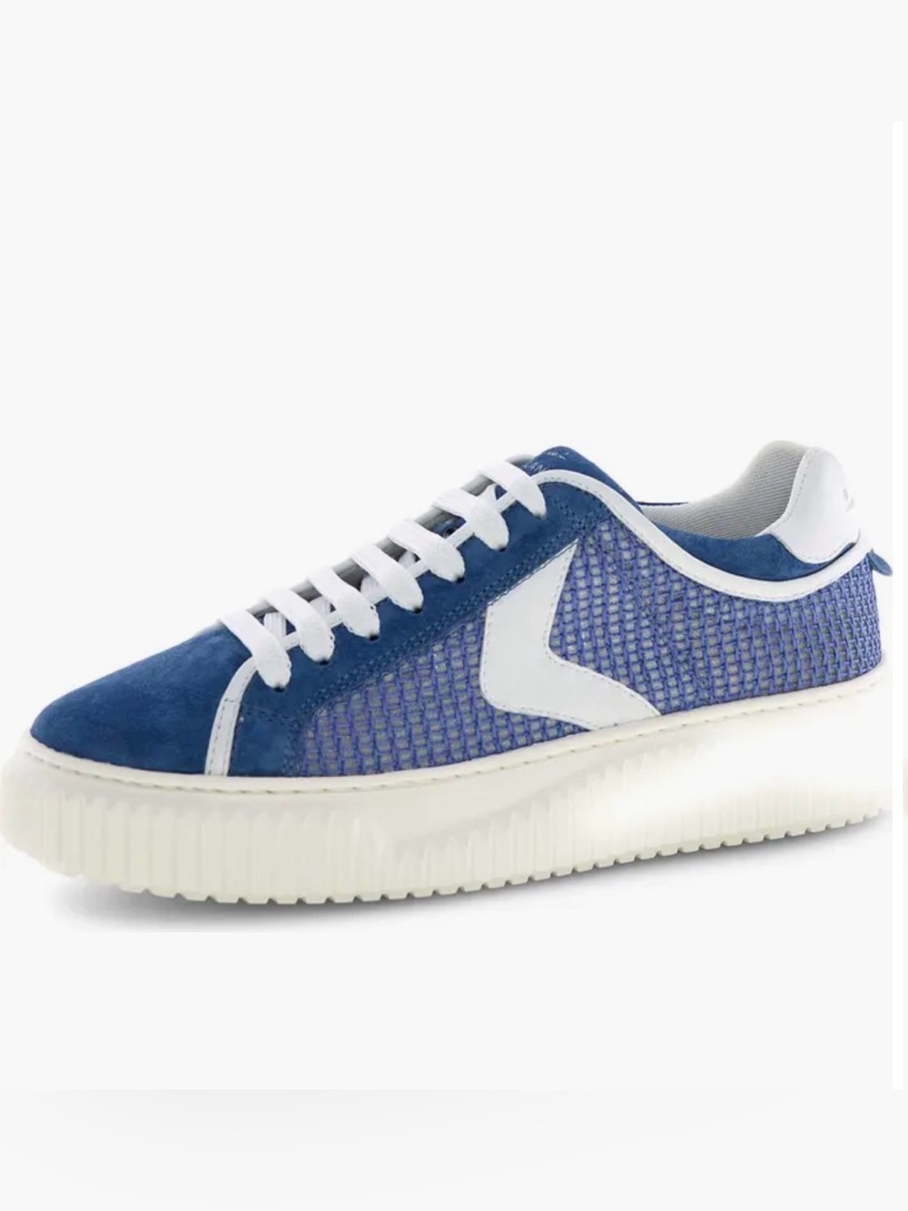 NWT VOILE BLANCHE Herika Mesh Sneaker in Blue